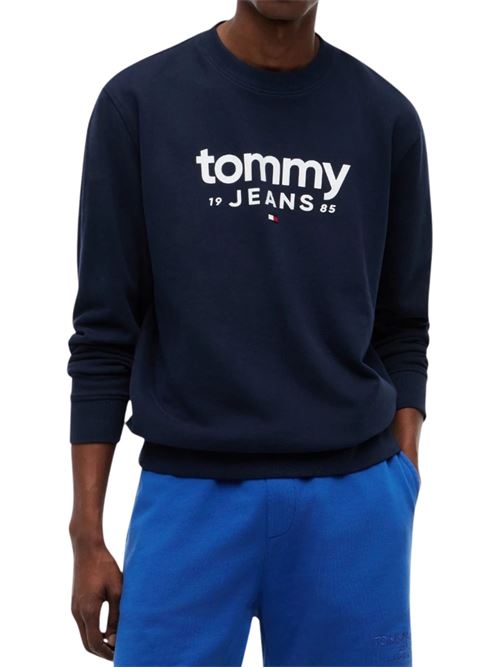 Felpa girocollo con logo Tommy Jeans | DM0DM23392C1G